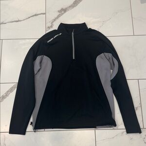 Under Armour Black and Gray Performance Pullover